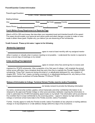 Stars Scholarship Application - Florida, Page 3
