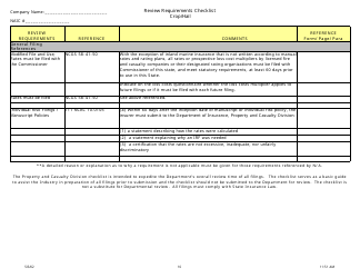 Review Requirements Checklist - Crop/Hail - North Carolina, Page 10