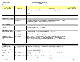 Review Requirements Checklist - Crop/Hail - North Carolina, Page 7