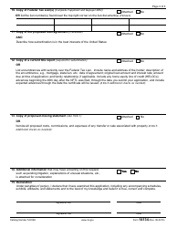 IRS Form 14134 Application for Certificate of Subordination of Federal Tax Lien, Page 7