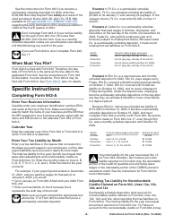 Instructions for IRS Form 943-A Agricultural Employer&#039;s Record of Federal Tax Liability, Page 2