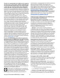 Instrucciones para IRS Formulario 943A-PR Registro De La Obligacion Contributiva Federal Del Patrono Agricola (Puerto Rican Spanish), Page 5