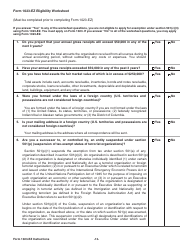Instructions for IRS Form 1023-EZ Streamlined Application for Recognition of Exemption Under Section 501(C)(3) of the Internal Revenue Code, Page 13