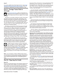 Instructions for IRS Form 1116 Foreign Tax Credit (Individual, Estate, or Trust), Page 19