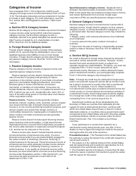 Instructions for IRS Form 1116 Foreign Tax Credit (Individual, Estate, or Trust), Page 6
