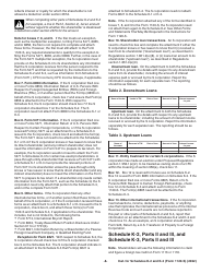 Instructions for IRS Form 1120-S Schedule K-2, K-3, Page 8