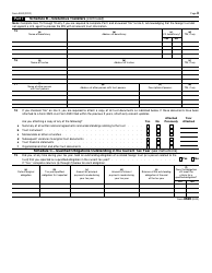 IRS Form 3520 Annual Return to Report Transactions With Foreign Trusts and Receipt of Certain Foreign Gifts, Page 3