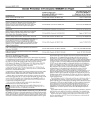 IRS Formulario 4868 (SP) Solicitud De Prorroga Automatica Para Presentar La Declaracion Del Impuesto Sobre El Ingreso Personal De Los Estados Unidos (Spanish), Page 4