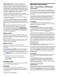 Instructions for IRS Form 5500-EZ Annual Return of a One Participant (Owners/Partners and Their Spouses) Retirement Plan or a Foreign Plan, Page 3