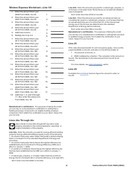 Instructions for IRS Form 5695 Residential Energy Credits, Page 6
