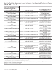 Instructions for IRS Form 8606 Nondeductible Iras, Page 11