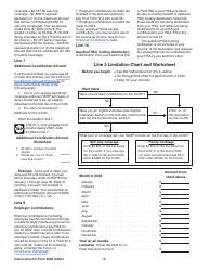 Instructions for IRS Form 8889 Health Savings Accounts (Hsas), Page 5