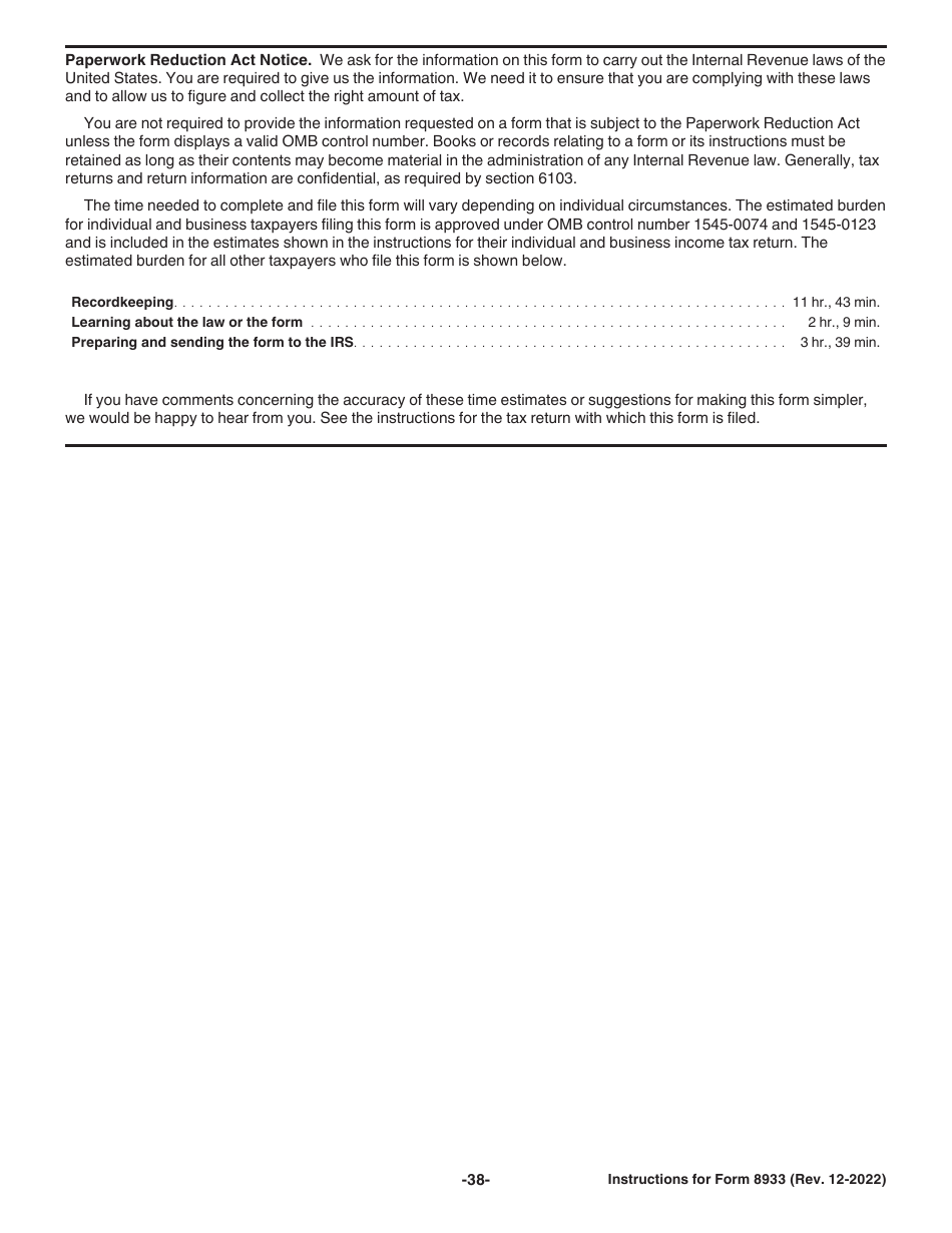 Instructions for IRS Form 8933 Carbon Oxide Sequestration Credit, Page 38