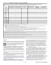 Instructions for IRS Form 8962 Premium Tax Credit (Ptc), Page 12