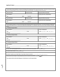 Section I Dc Health Professional Loan Repayment Provider Application for Dc Hplrp - Applicant Profile - Washington, D.C., Page 3