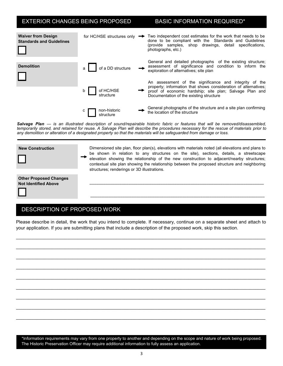 Certificate of Appropriateness - City of Fort Worth, Texas, Page 3
