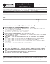 Form R-90004 Louisiana Youth Jobs Tax Credit Employer Application - Louisiana, Page 3