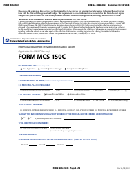 Form MCS-150C Intermodal Equipment Provider Identification Report, Page 5