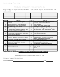 Form SAL-RAS State Agency Liaison Registration and Authorization Statement - North Carolina, Page 2