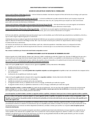 Solicitud Para Licencia Y Acta De Matrimo - County of San Diego, California (Spanish), Page 2