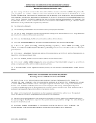 Form CC233 Statement of Abandonment of Use of Fictitious Business Name - County of San Diego, California, Page 2