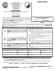 Document preview: Formulario VS02 Solicitud De Acta De Matrimonio, O Carta De Confirmacion De La Existenciade Un Matrimonio, O Carta De No Record - County of San Diego, California (Spanish)