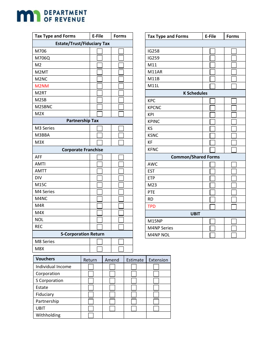 Tax Software Provider Registration Form - Minnesota, Page 4
