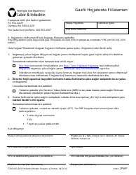 Document preview: Form F280-060-283 Preferred Worker Request - Washington (Oromo)