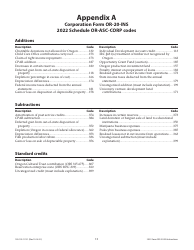 Instructions for Form OR-20-INS, 150-102-129 Oregon Insurance Excise Tax - Oregon, Page 13