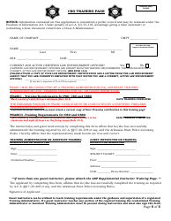 Commissioned Security Officer Application - Arkansas, Page 5