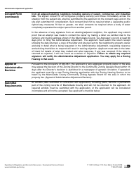 Administrative Adjustment Application - Miami-Dade County, Florida, Page 2