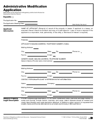 Administrative Modification Application - Miami-Dade County, Florida, Page 3