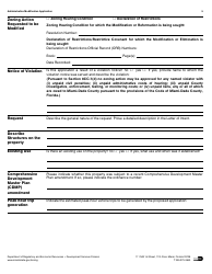 Administrative Modification Application - Miami-Dade County, Florida, Page 5