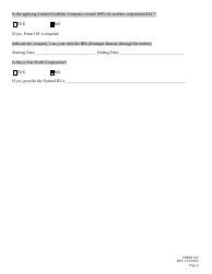 Form 102 Application for Liquor License - Limited Liability Company (LLC) - Nebraska, Page 4