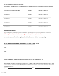 Firm Registration: First Time or Annual Renewal - Idaho, Page 3