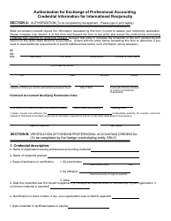 Application for CPA License - International Reciprocity - Idaho, Page 5