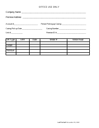 Truck Mounted Water Meter Permit Application - City of Austin, Texas, Page 2