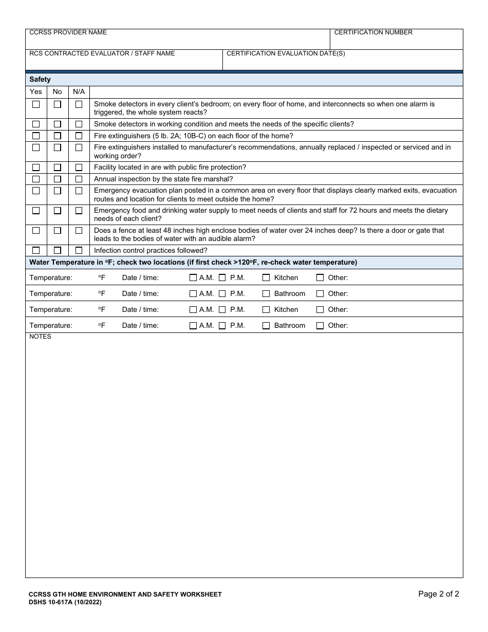 Dshs Form A Attachment H Fill Out Sign Online And Download