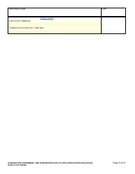 DSHS Form 10-678 Stabilization, Assessment, and Intervention Facility (Saif) Certification Evaluation - Washington, Page 4