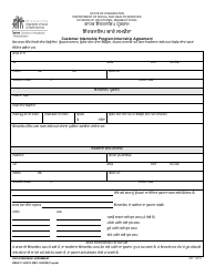 DSHS Form 11-069 Internship Agreement - Customer Internship Program - Washington (Punjabi)