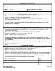 DSHS Formulario 11-069 Acuerdo De Practicas Profesionales - Washington (Spanish), Page 2