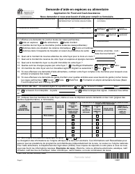 DSHS Form 14-001 Application for Cash or Food Assistance - Washington (French), Page 3