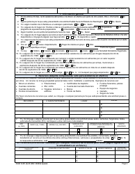 DSHS Formulario 14-001 Solicitud De Asistencia Alimenticia O De Dinero En Efectivo - Washington (Spanish), Page 4