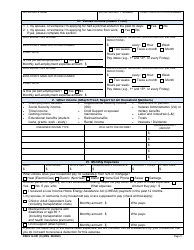 DSHS Form 14-001 Application for Cash or Food Assistance - Washington, Page 5