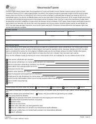 DSHS Form 14-012 Consent - Washington (Trukese)