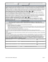 DSHS Formulario 14-078 Revision De Elegibilidad - Washington (Spanish), Page 7
