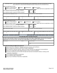 DSHS Form 27-043 New Contractor Intake - Washington, Page 4