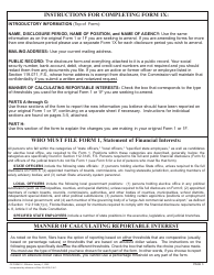 CE Form 1X Amendment to Statement of Financial Interests - Florida, Page 3