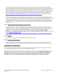 Instructions for Non-participating Manufacturer Certification for Listing on Oregon Directory - Oregon, Page 5