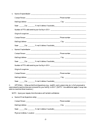 Annual Report Form - Tire Recycling Facility - New Mexico, Page 2